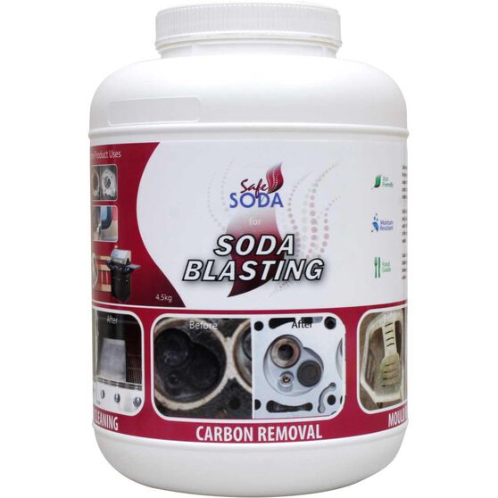 Safe Soda Blasting Soda - 4.5kg, , scaau_hi-res