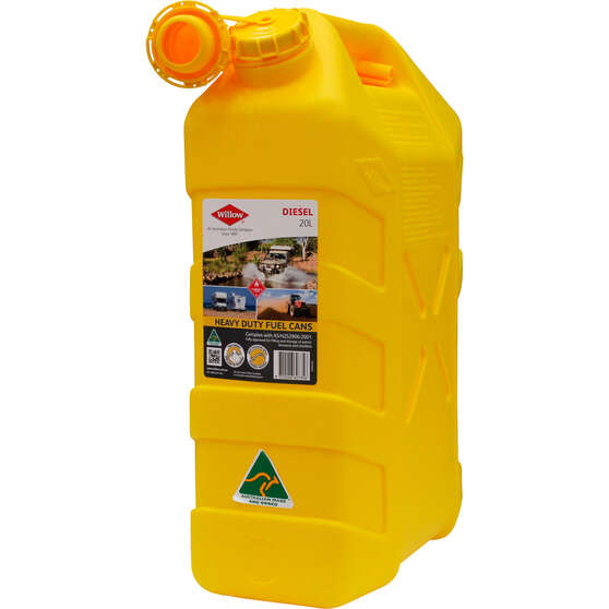 Willow Diesel Jerry Can - 20 Litre, , scaau_hi-res