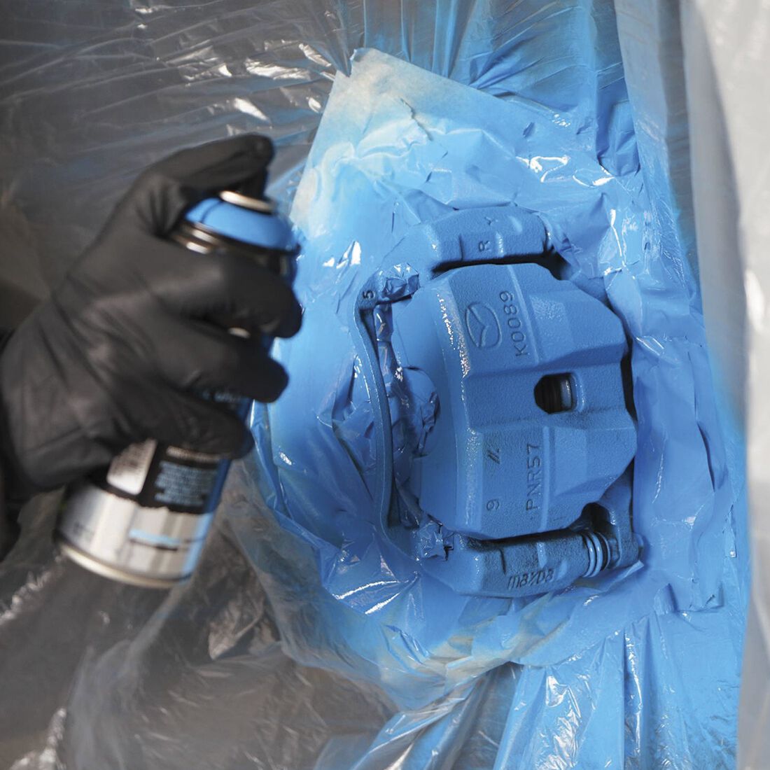 MTN Pro Electric Blue Brake Caliper Spray Paint 400mL, , scaau_hi-res