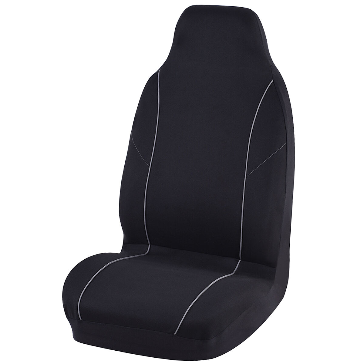 Built in clearance headrest seat covers