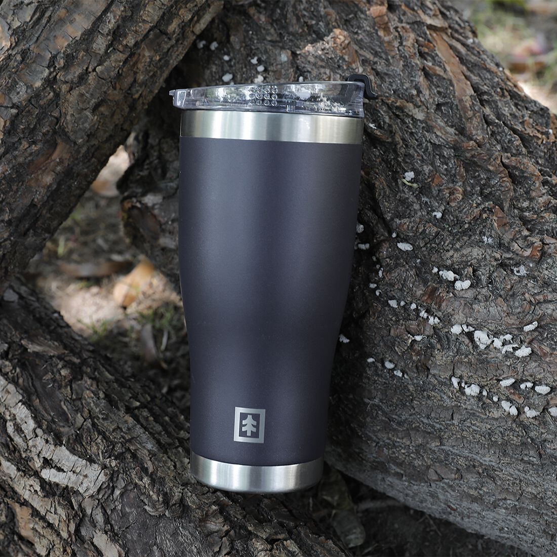 Swiss Tech Tall Tumbler - 20oz/591ml, Charcoal, , scaau_hi-res