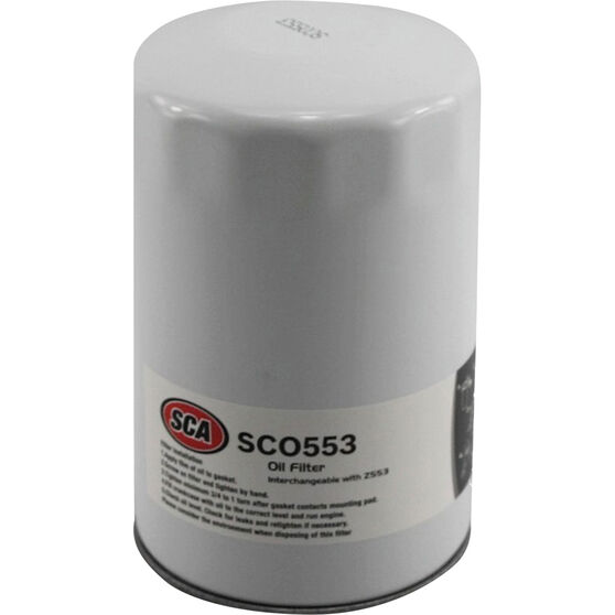 SCA Oil Filter - SCO553 (Interchangeable with Z553), , scaau_hi-res