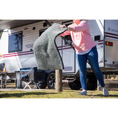 Companion Dust Off Mat Grey 90x60cm, , scaau_hi-res