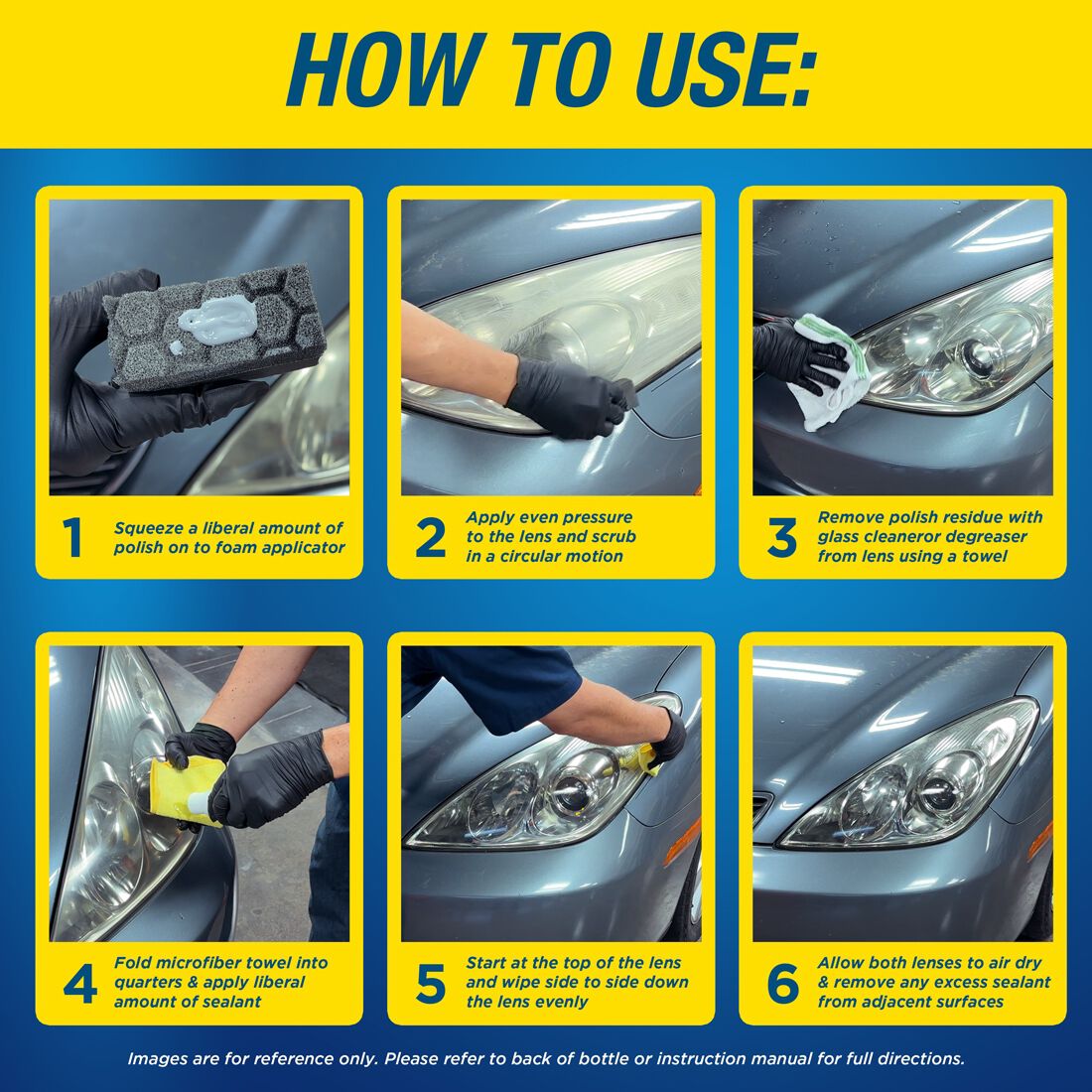 Rain-X Pro Quick and Easy Headlight Restoration Kit, , scaau_hi-res