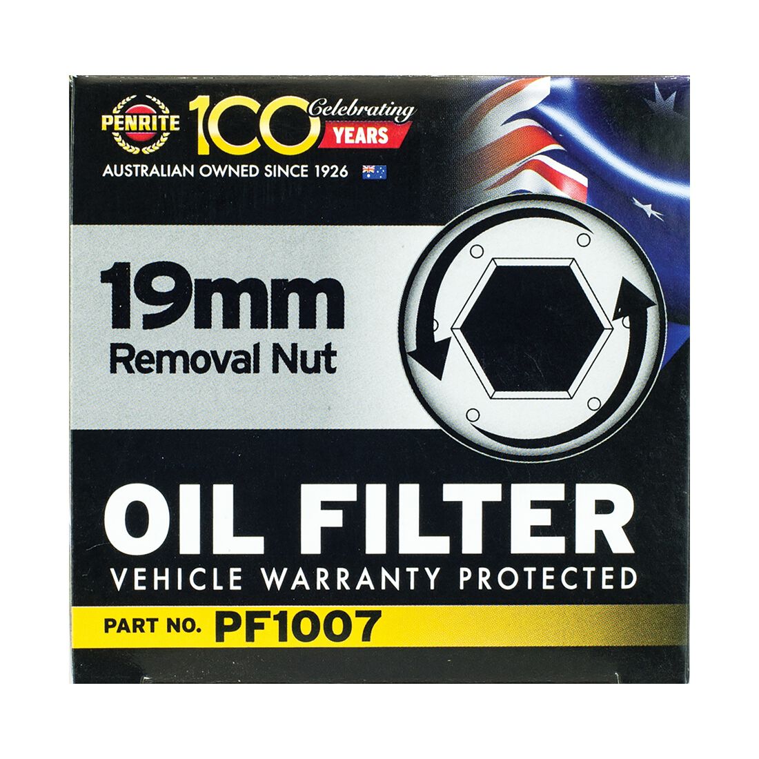 Penrite Oil Filter PF1007 (Interchangeable with Z632), , scaau_hi-res