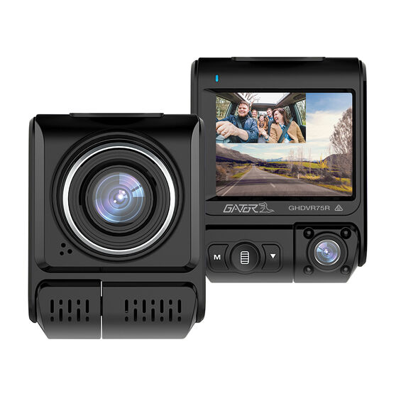 Gator 1080P Full HD Dash Cam with In-Cabin Cam GHDVR75R, , scaau_hi-res