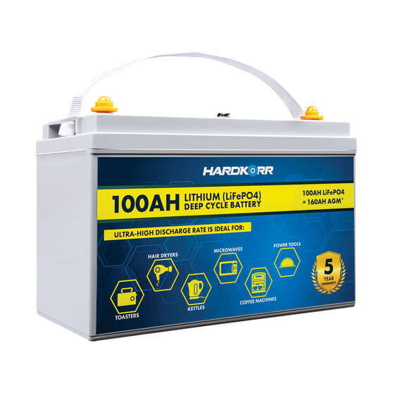 Hardkorr Lithium Battery 100AH, , scaau_hi-res