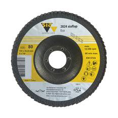SIA Abrasives Flap Disc, 2824 Series, 125X22.23mm, 80 Grit, , scaau_hi-res