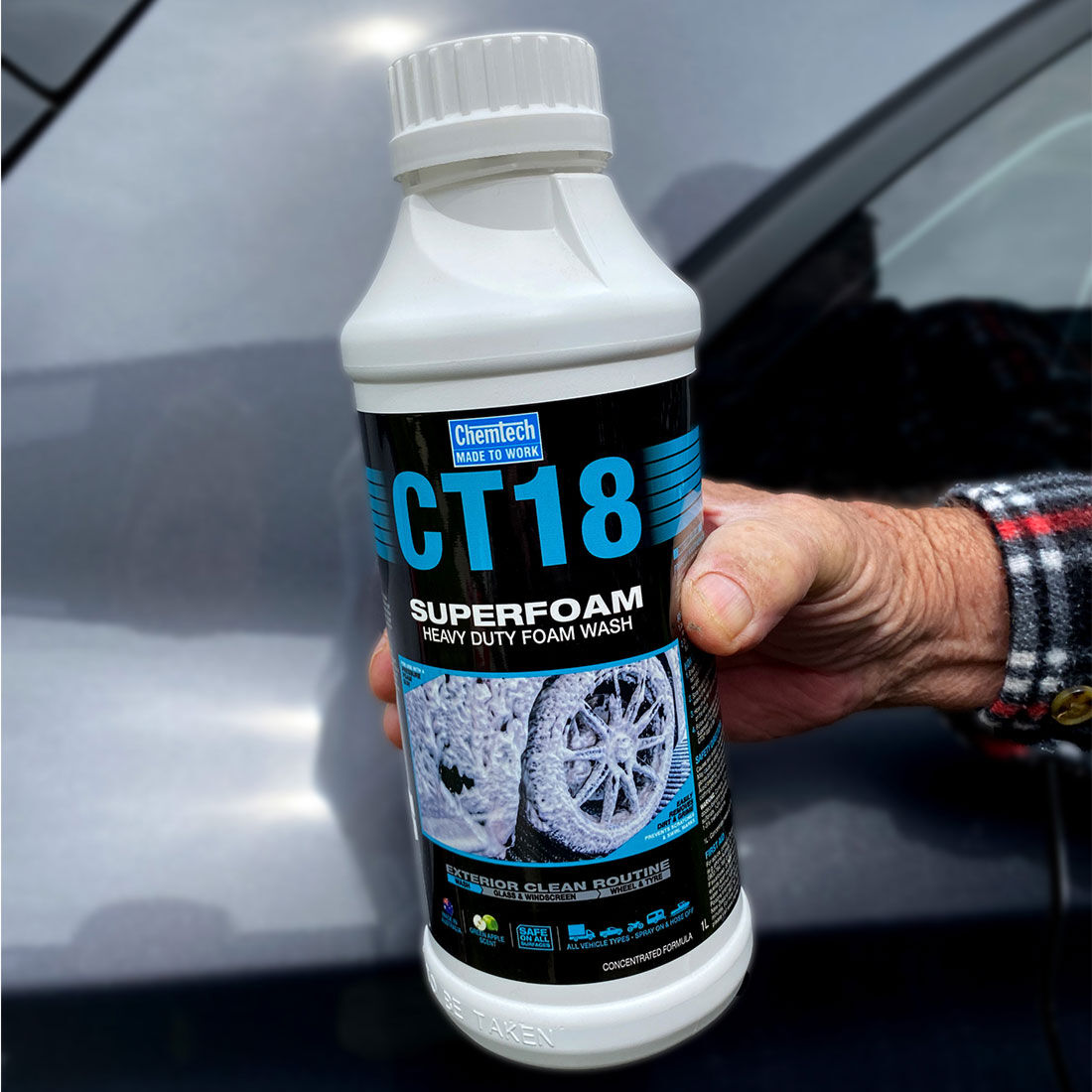 Chemtech CT18 Superfoam 1 Litre, , scaau_hi-res