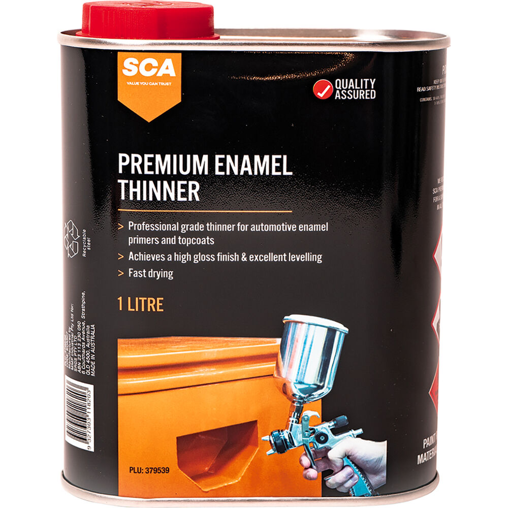 SCA Premium Enamel Thinner 1 Litre Supercheap Auto