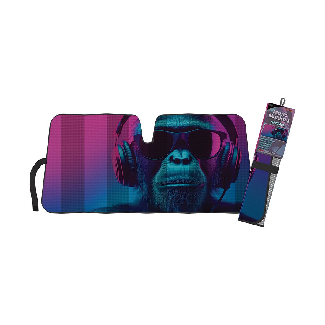 Music Monkey Sunshade Accordion Front, , scaau_hi-res