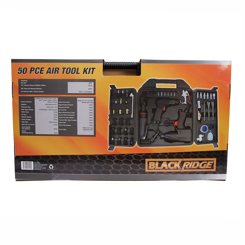 Blackridge Air Tool Kit 50 Piece Supercheap Auto