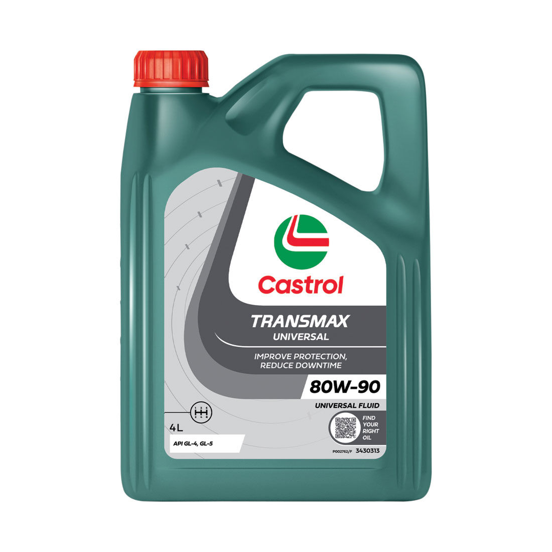 Castrol TRANSMAX Universal 80W-90 Manual Transmission Fluid - 4 Litre, , scaau_hi-res