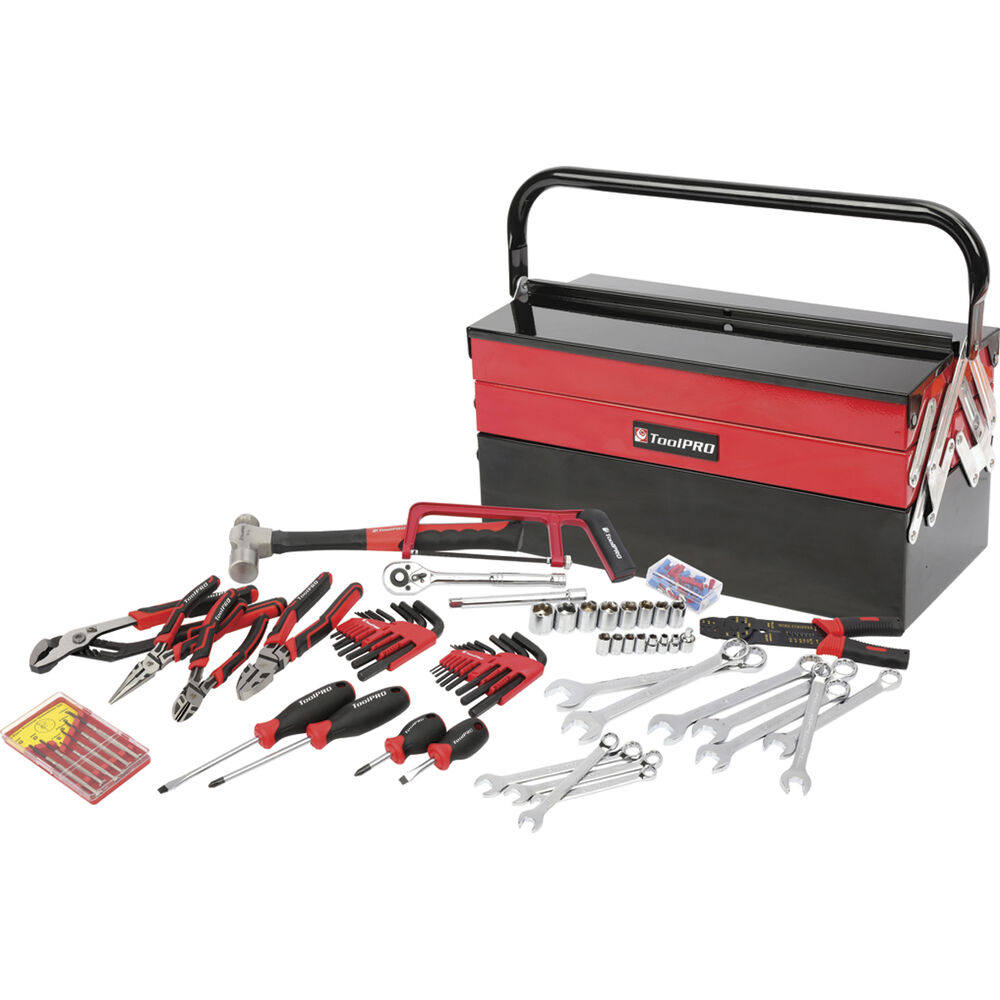 ToolPRO Tool Kit Cantilever 115 Piece Supercheap Auto