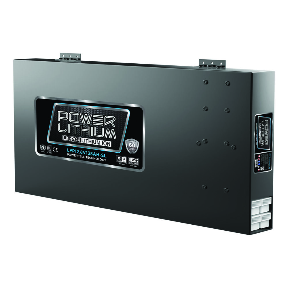 Powercrank Deep Cycle Lithium Battery 135Ah Slimline Supercheap Auto