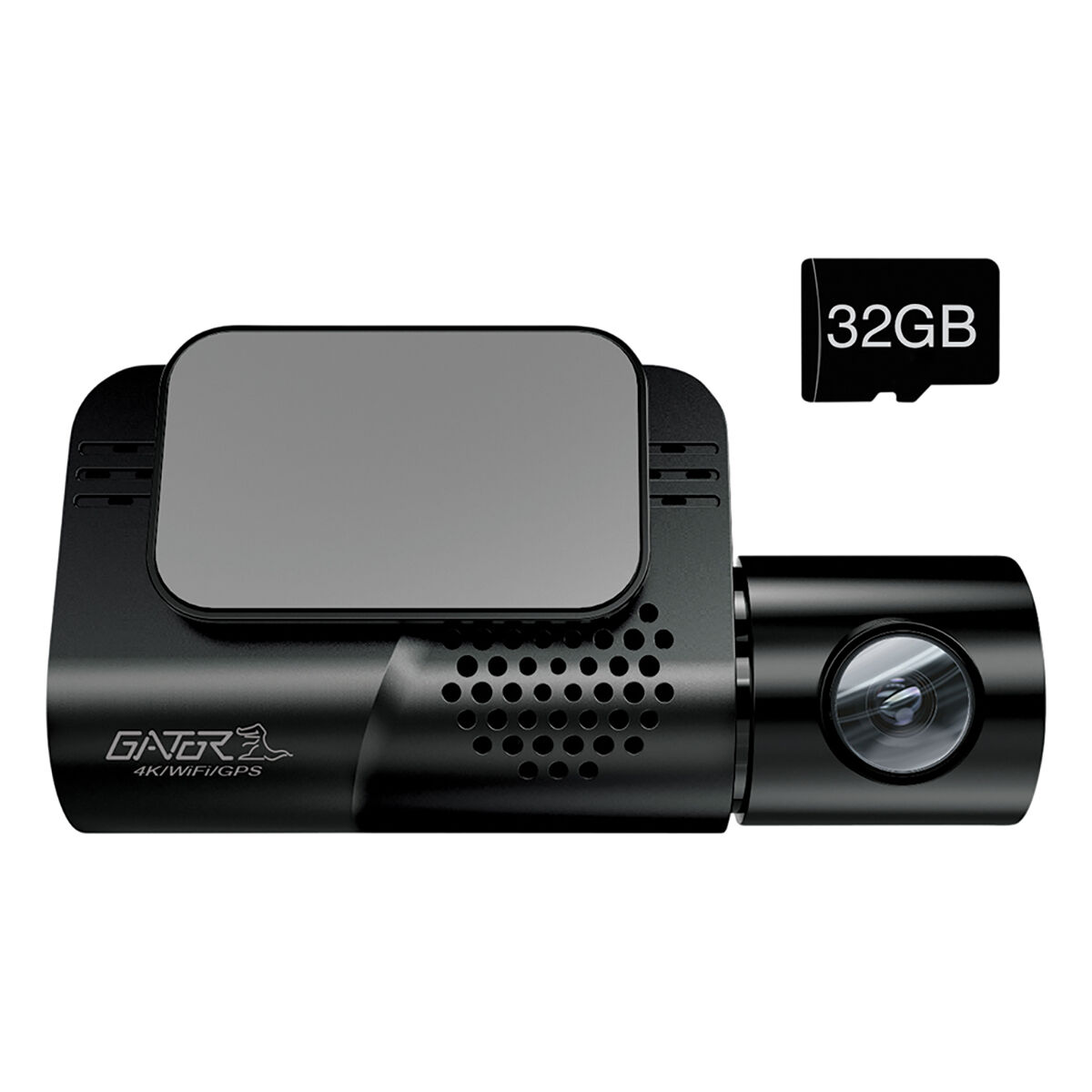 Gator 4K Ultra HD Dash Cam WiFi GPS 32GB G4DVR30, , scaau_hi-res