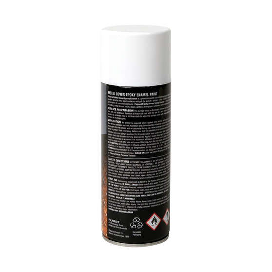 Polycraft Metal Cover Gloss White 300g, , scaau_hi-res