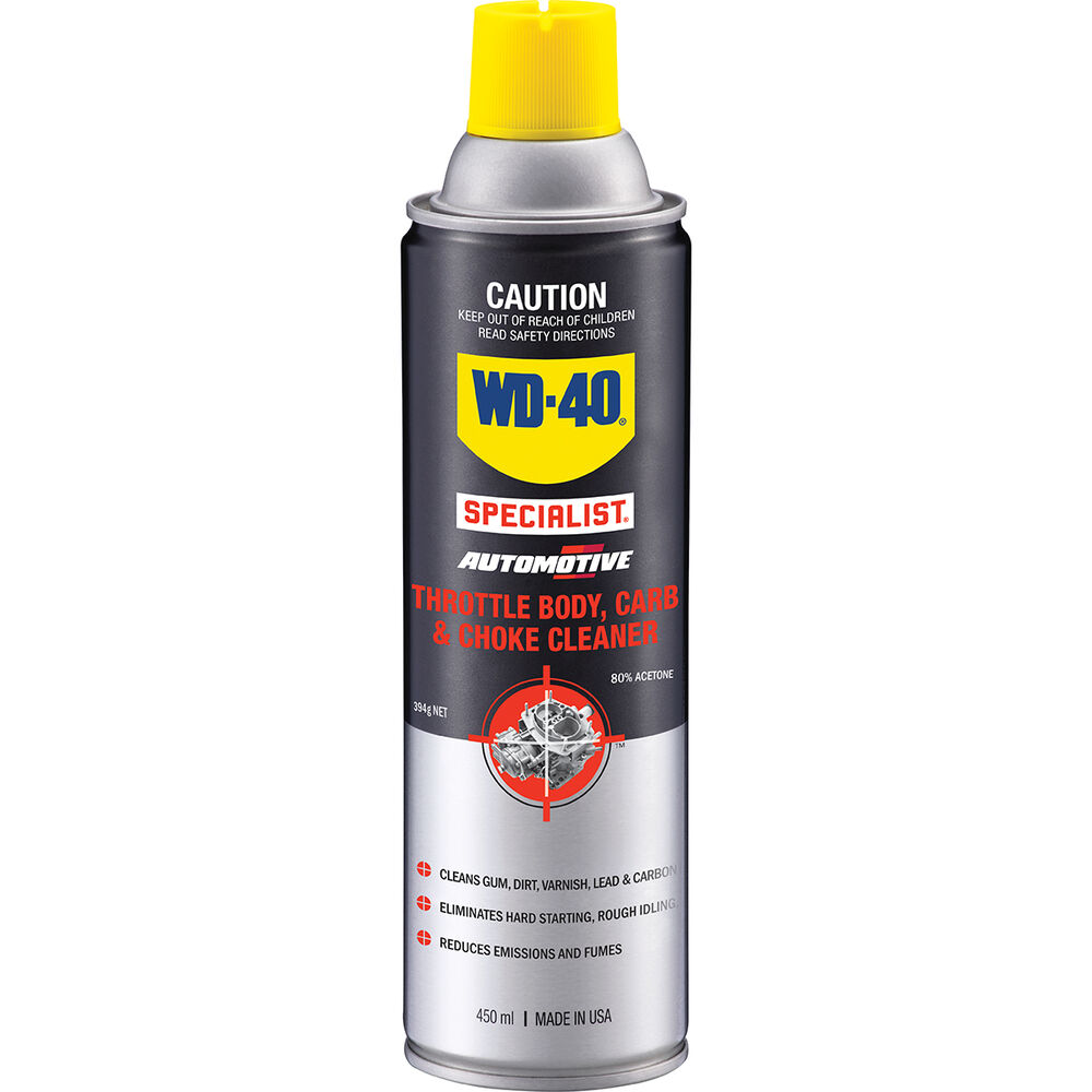 WD40 Specialist Automotive Throttle Body, Carb & Choke Cleaner Spray
