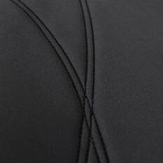 R.M. Williams Neoprene Seat Cover Black Adjustable Headrests Size 30 Front Pair Airbag Compatible, , scaau_hi-res