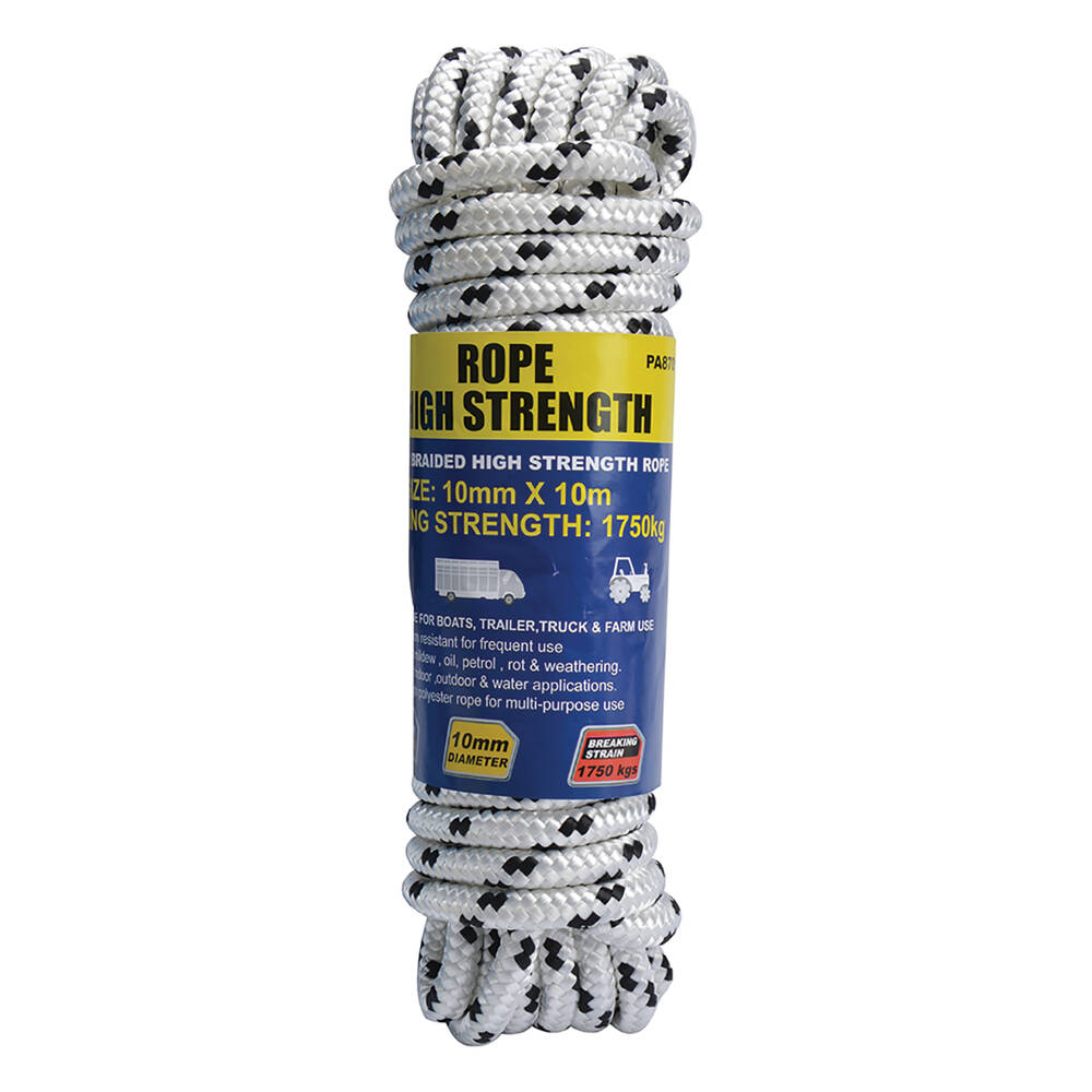 Gripwell Polyester High Strength Rope 10mm x 10m | Supercheap Auto