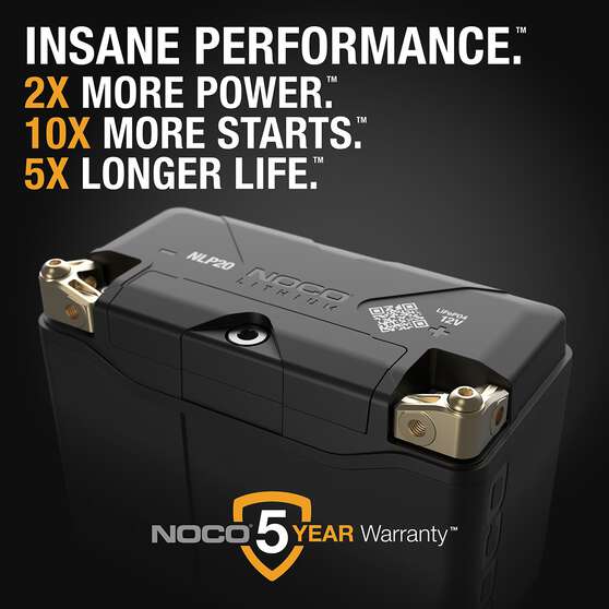 NOCO Lithium Powersports Battery - NLP20, , scaau_hi-res