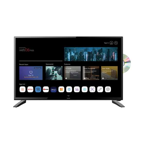 Blaupunkt 24" Full HD Smart TV with DVD Player, , scaau_hi-res