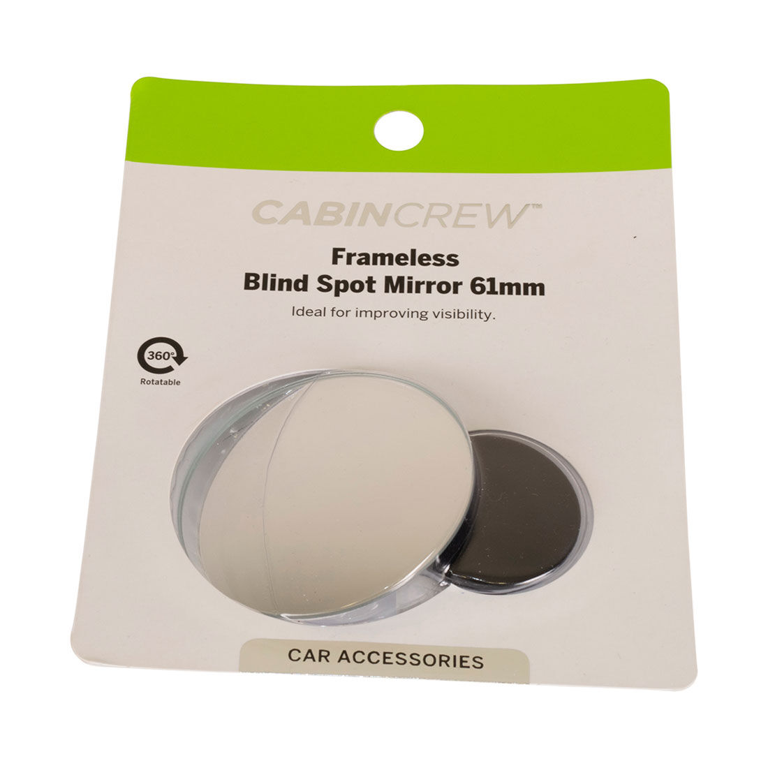 Cabin Crew Blind Spot Mirror - Aluminium 61mm, , scaau_hi-res