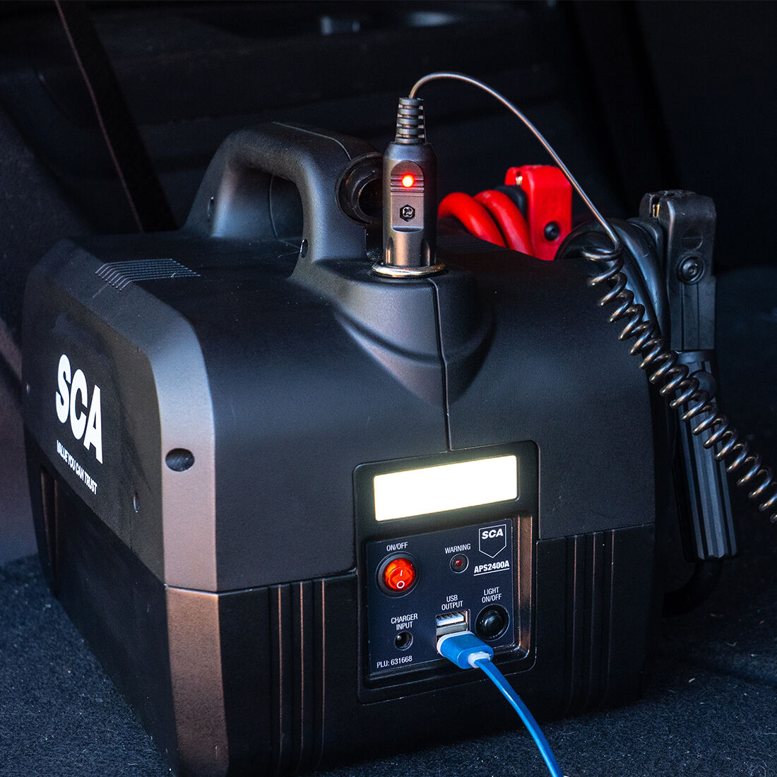 Sca jump store starter charger