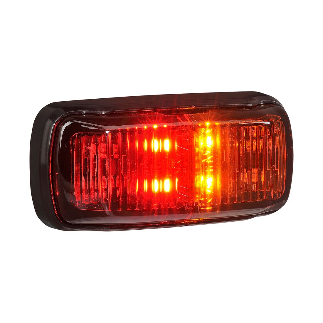 Narva Truck & Trailer LED  Red & Amber Side Marker Lamp with 0.5m Cable - 96402, , scaau_hi-res