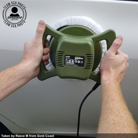 Rockwell Shopseries Car Polisher 240mm 120 Watt Supercheap Auto