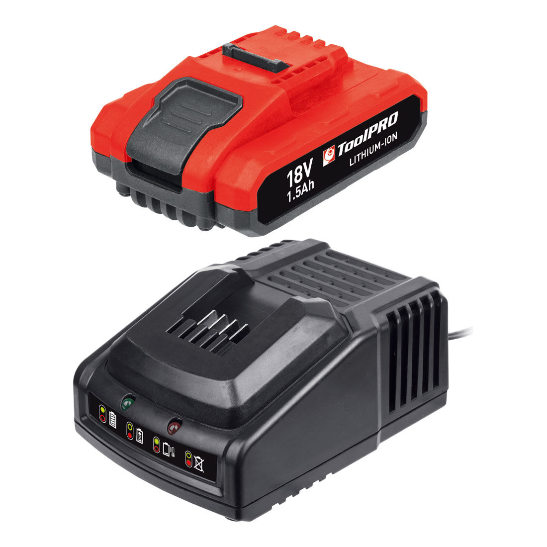 ToolPRO 18V 1.5 Battery Charger Kit Supercheap Auto