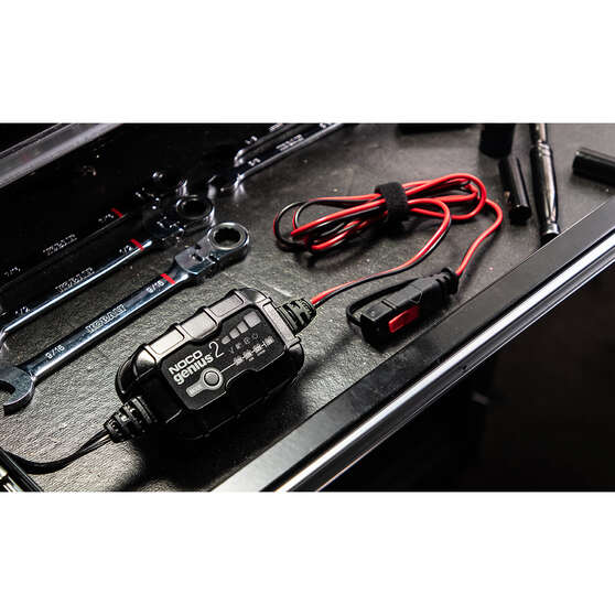 NOCO Genius 2 Battery Charger 6V/12V 2 Amp, , scaau_hi-res