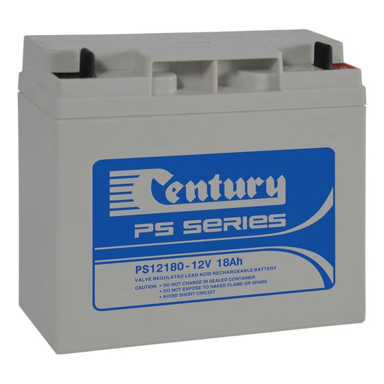 Century PS 12180 Rechargeable Battery 12V 18AH, , scaau_hi-res