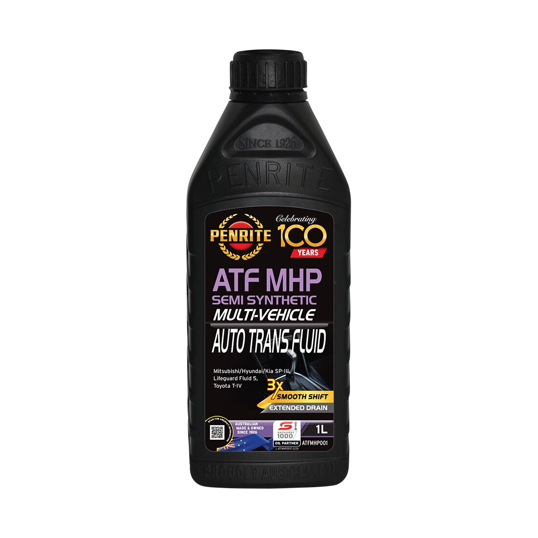 Penrite Automatic Transmission Fluid - Semi-Synthetic, MHP, 1 Litre, , scaau_hi-res
