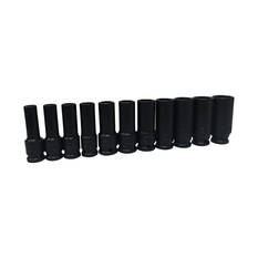 ToolPRO Deep Impact Socket Set 1/2" Drive SAE 11 Piece, , scaau_hi-res