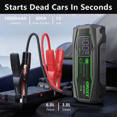 CAROSS T18 12V 800A Compact Smart Lithium Jump Starter With Built-in 3 Mode Light, , scaau_hi-res