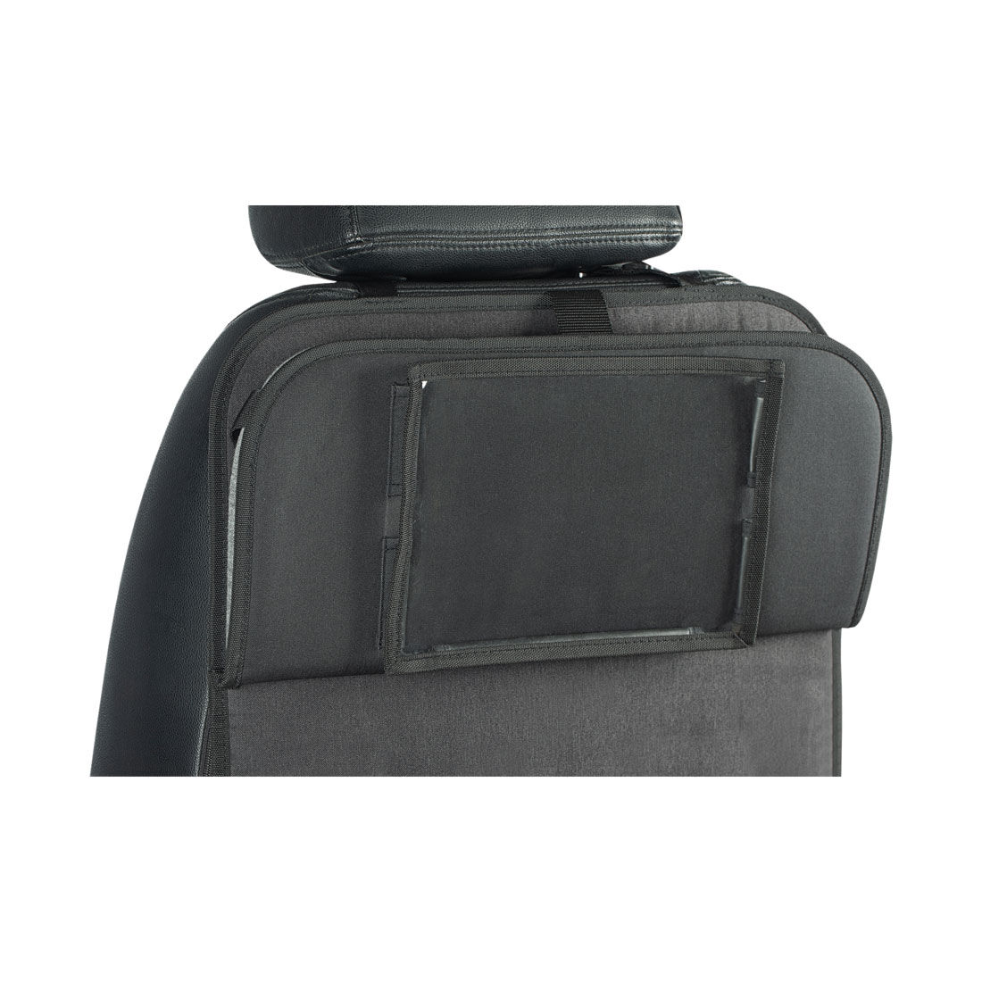 Skechers Kids Back Seat Organiser with Tray Grey, , scaau_hi-res