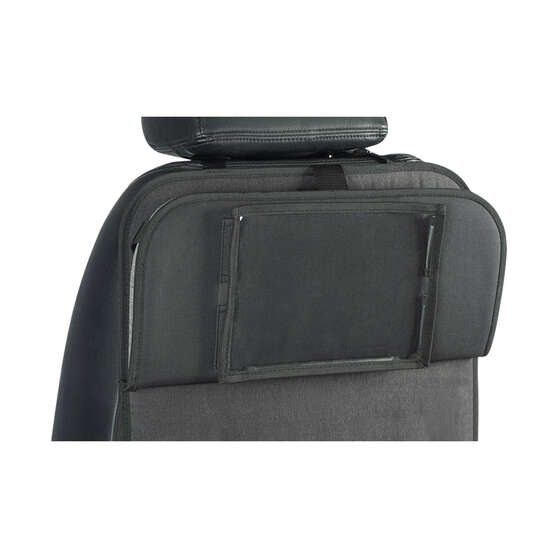 Skechers Kids Back Seat Organiser with Tray Grey, , scaau_hi-res