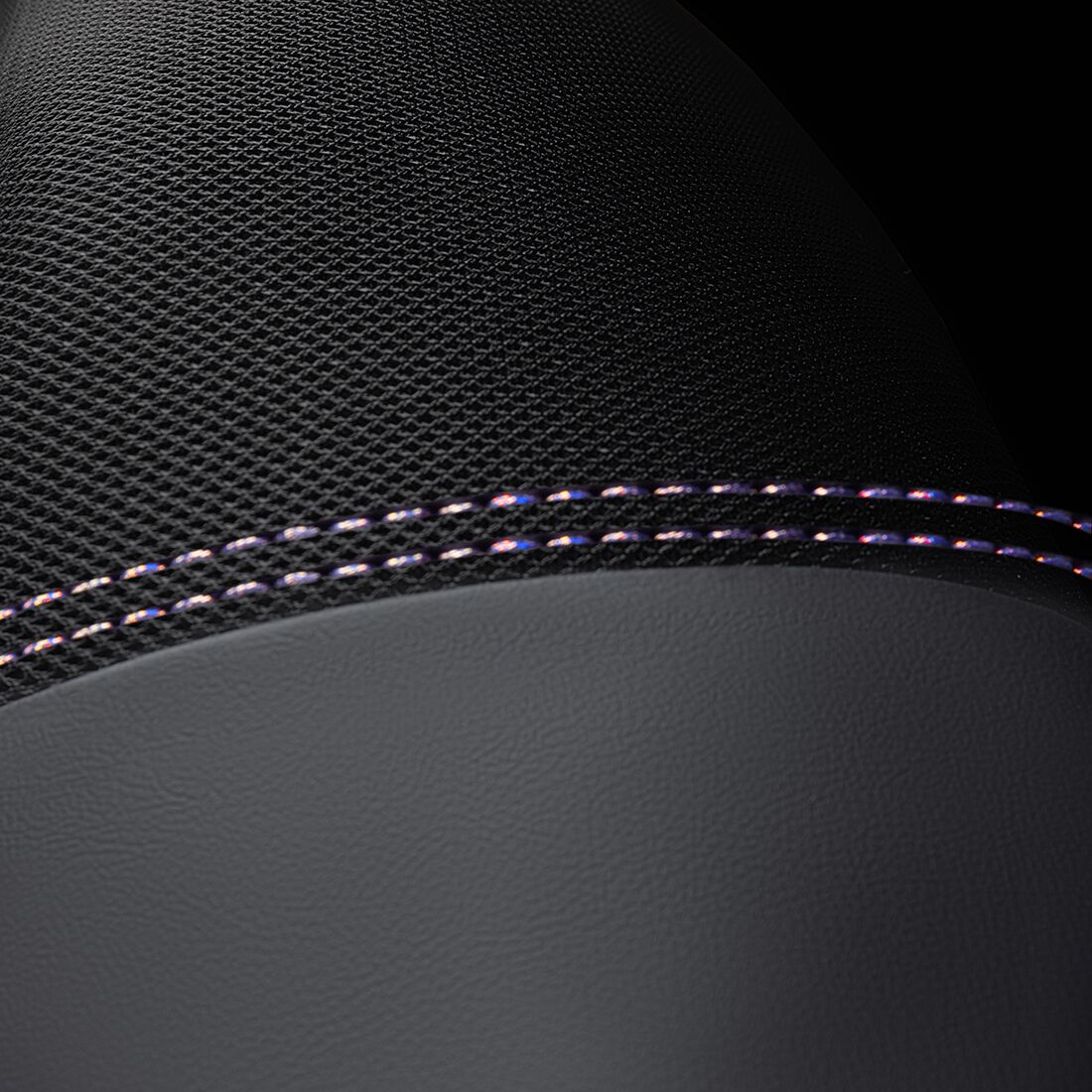 SCA Ombre Bling Leather Look Front Seat Covers, , scaau_hi-res