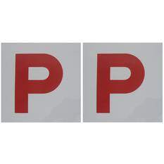 SCA P Plate - Magnetic, Red, NSW/ACT/QLD/TAS/NT,2 Pack, , scaau_hi-res