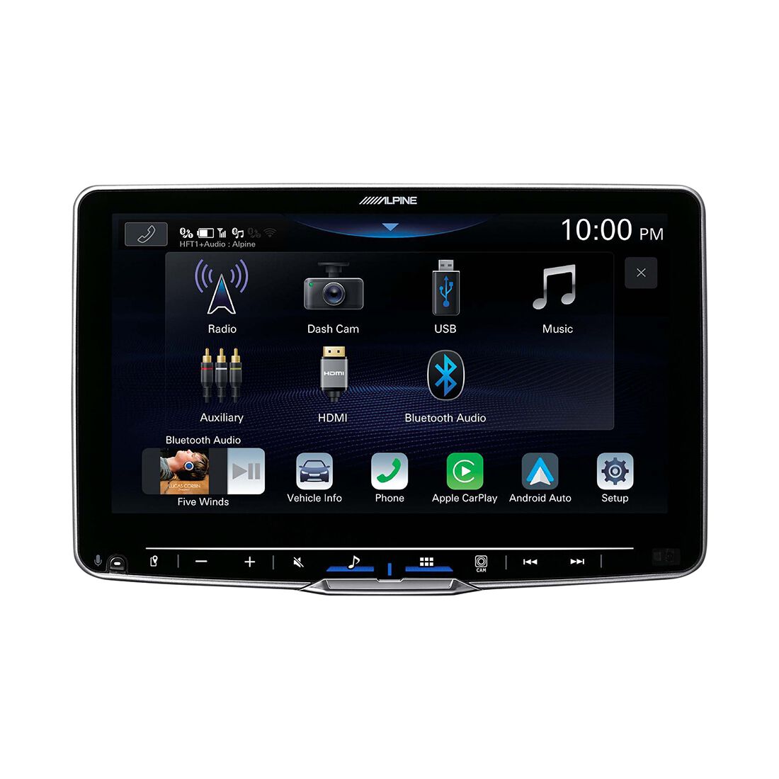 Alpine ILX-F509E Halo9 9" Hi-Res Audio Receiver with Wireless Apple CarPlay and Wired Android Auto, , scaau_hi-res