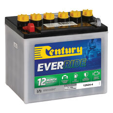Century EverRide Mower Battery 12N24-4, , scaau_hi-res