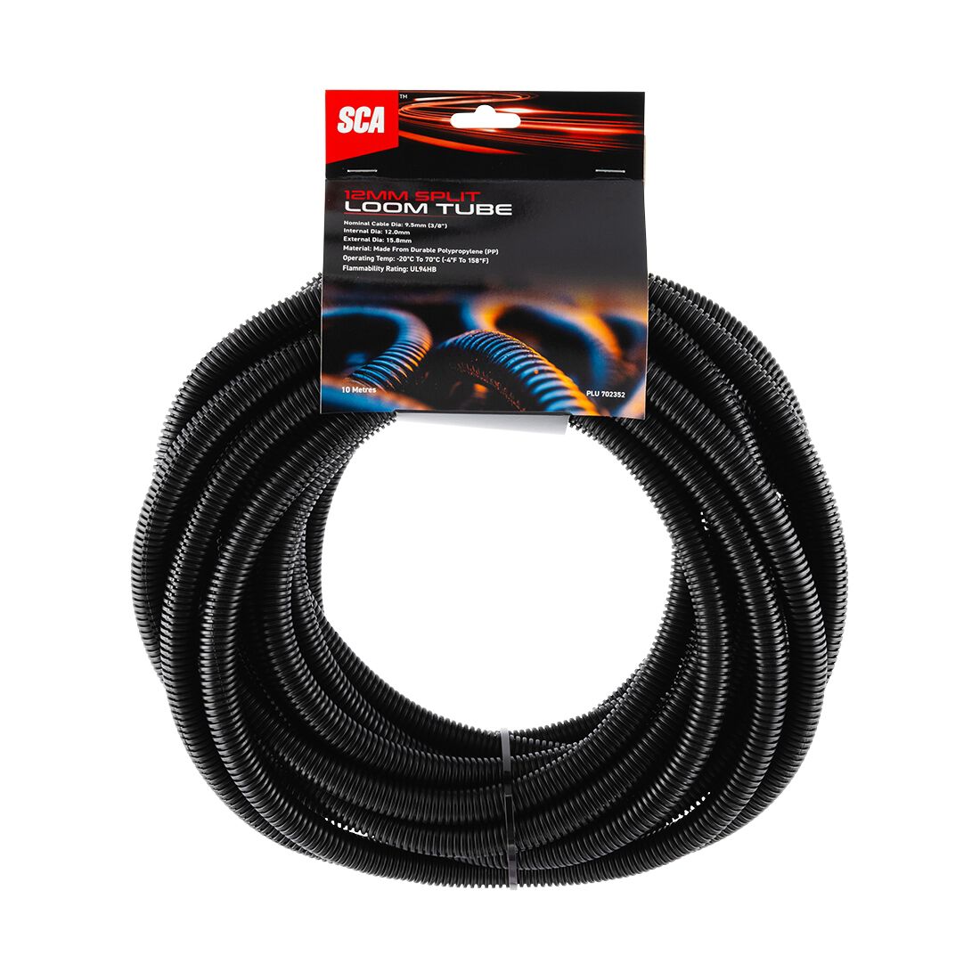 SCA Corrugated Split Tubing - 12mm x 10m, , scaau_hi-res