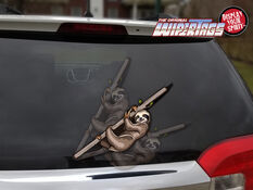 WiperTag Rear Window Blade Cover - Sloth, , scaau_hi-res
