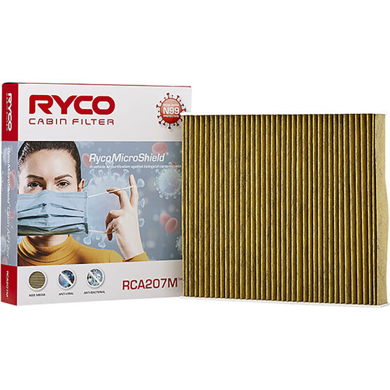 Ryco Cabin Air Filter N99 MicroShield RCA207M, , scaau_hi-res