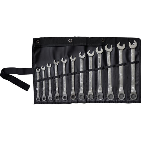 Stanley Ratchet Spanner Set Metric 12 Piece Supercheap Auto