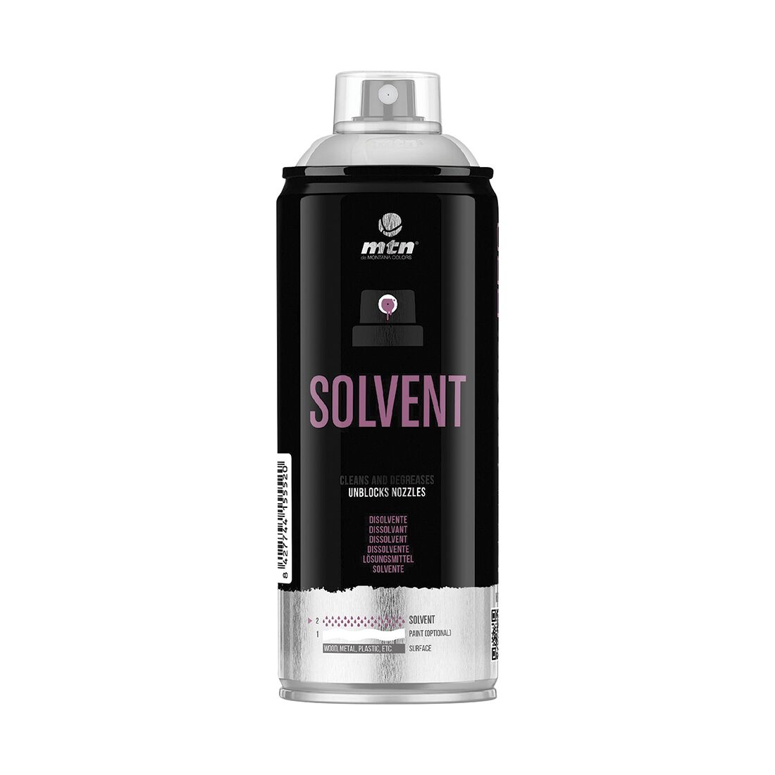 MTN Pro Wax & Grease Remover Solvent Spray 400mL, , scaau_hi-res