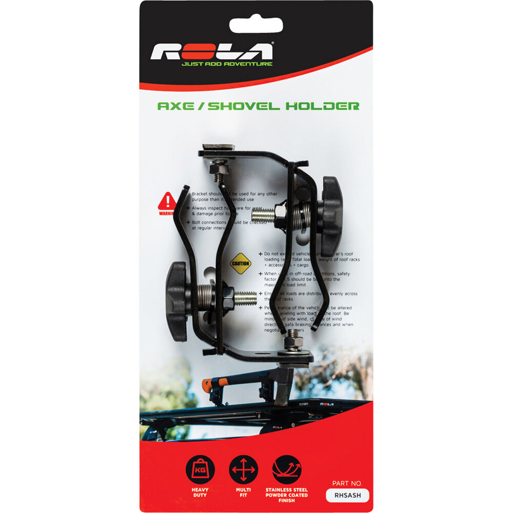 Rola Roof Rack Axe & Shovel Holder RHSASH Supercheap Auto