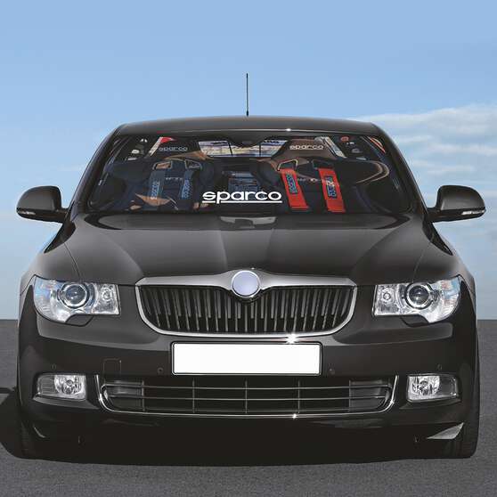 Sparco JDM Medium Front Sunshade, , scaau_hi-res