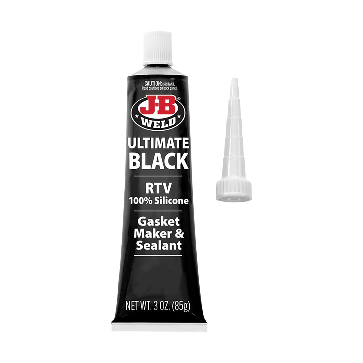 JB Weld Ultimate Black RTV Gasket Maker and Sealant 85g, , scaau_hi-res